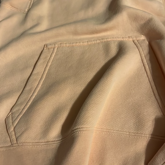 Girls Nike Sleeveless Hoodie with Turtleneck Pink and Gold - Picture 6 of 9